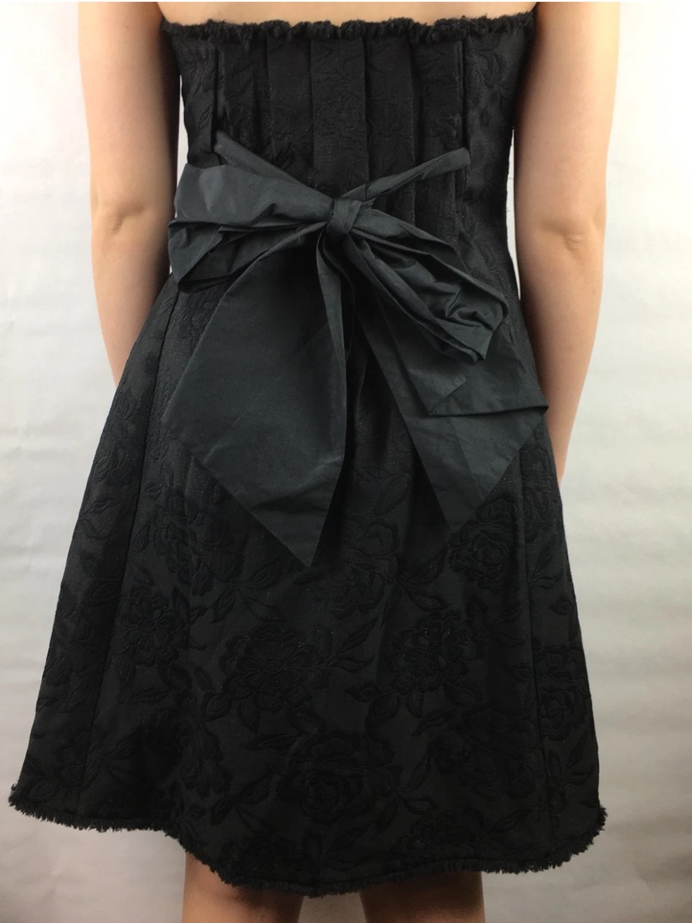 BCBGMAXAZIA Black Mini Dress Size 2 - Picture 2 of 9